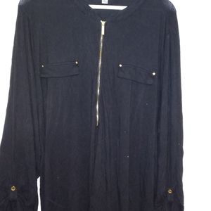 Avenue Womens Plus size long sleeve top 26/28